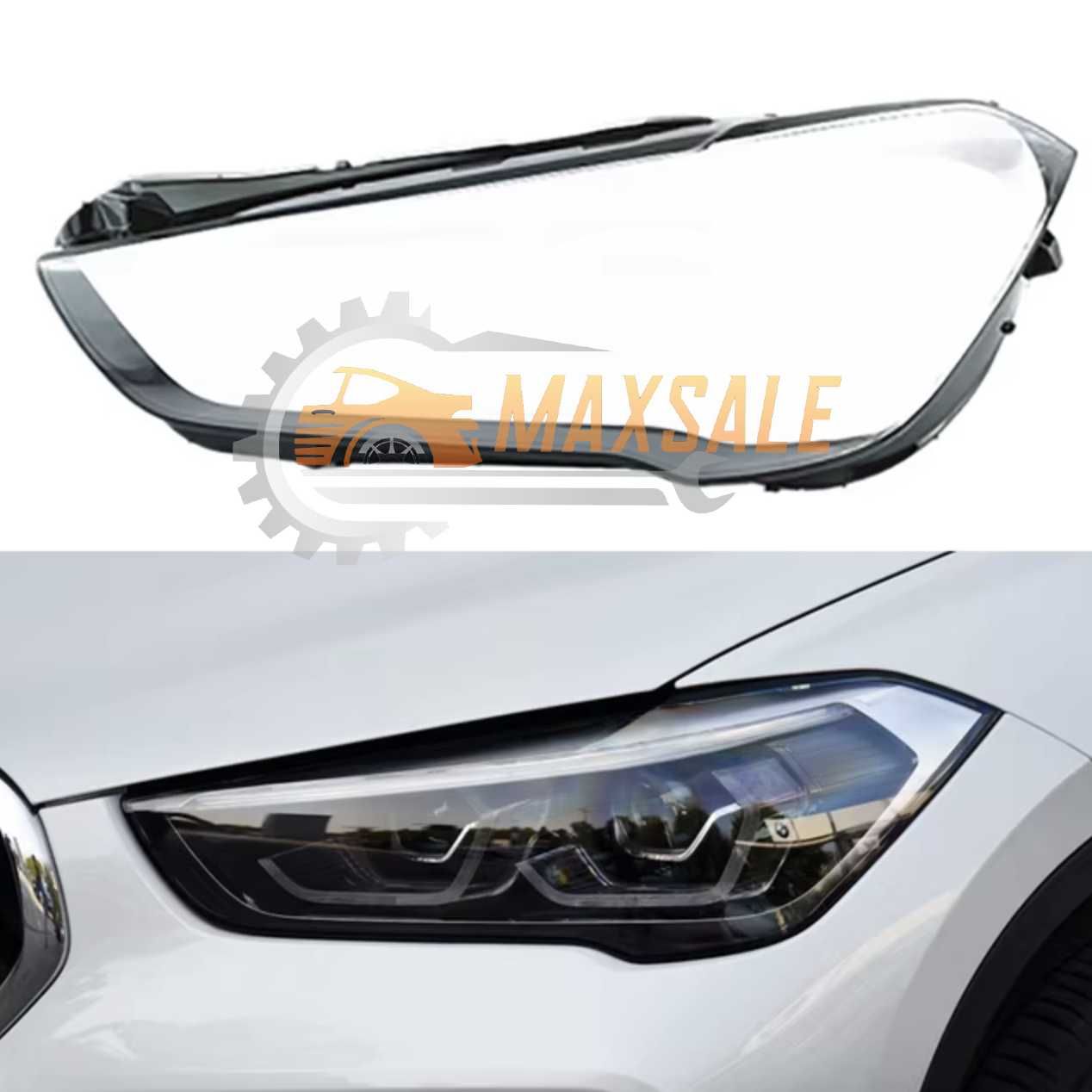 Капаци фарове BMW X1 F48 F49 (16-18) бмв х1 ф48 ф49 комплект фар