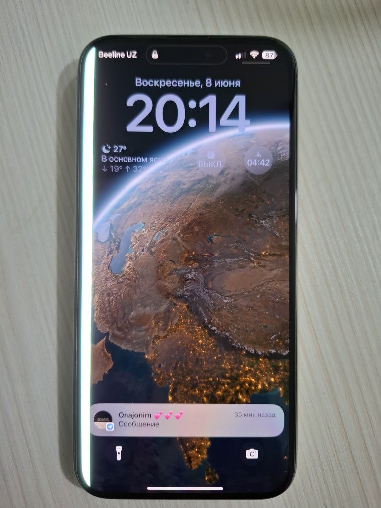 Iphone 15 Pro Max sotiladi yoki obmenga