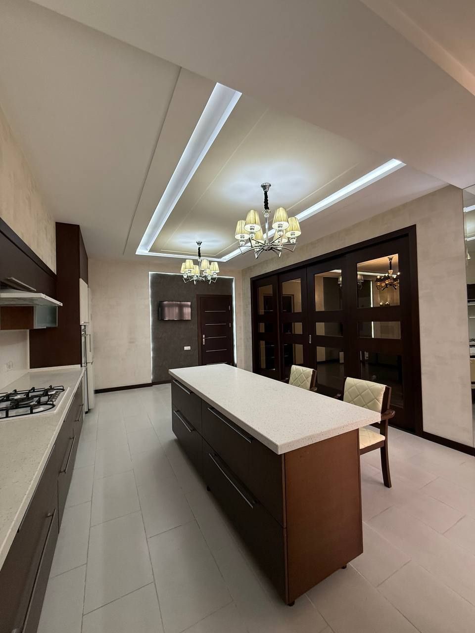 .Новостройка 5комнатная ул Нукус 200м2 за 223.000$ новый ремонт мебель