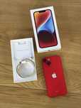 Бартер нов iPhone 14 128gb червен  99%