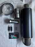 Austin racing evacuare finala toba moto titan fibra carbon 61 mm