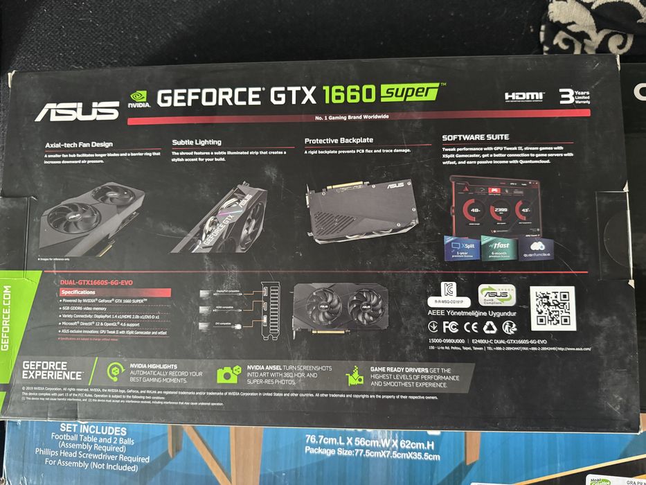 Plăci Video Resigilate 4× ZOTAC GeForce GTX 1660 Super, Asus, GIGABYTE