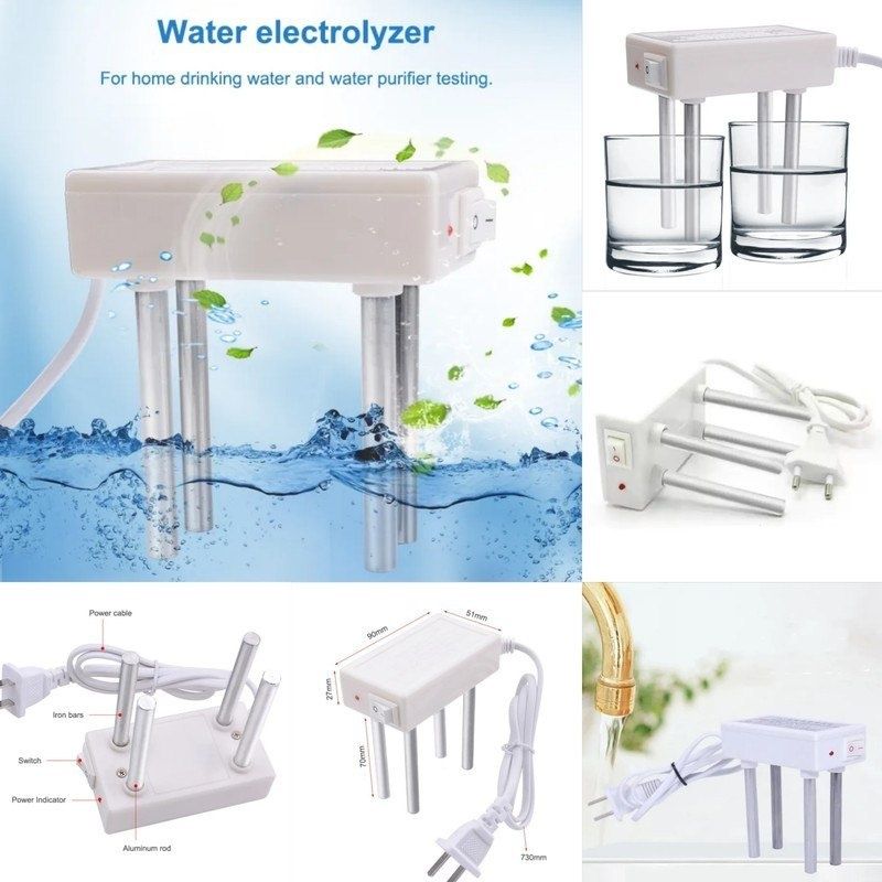 ELECTROLYZER – Suv tarkibi, tuz va moddalarni ko‘rsatuvchi qurilmalar.