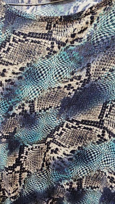 Rochie mini/ bluză lucioasă 36-38