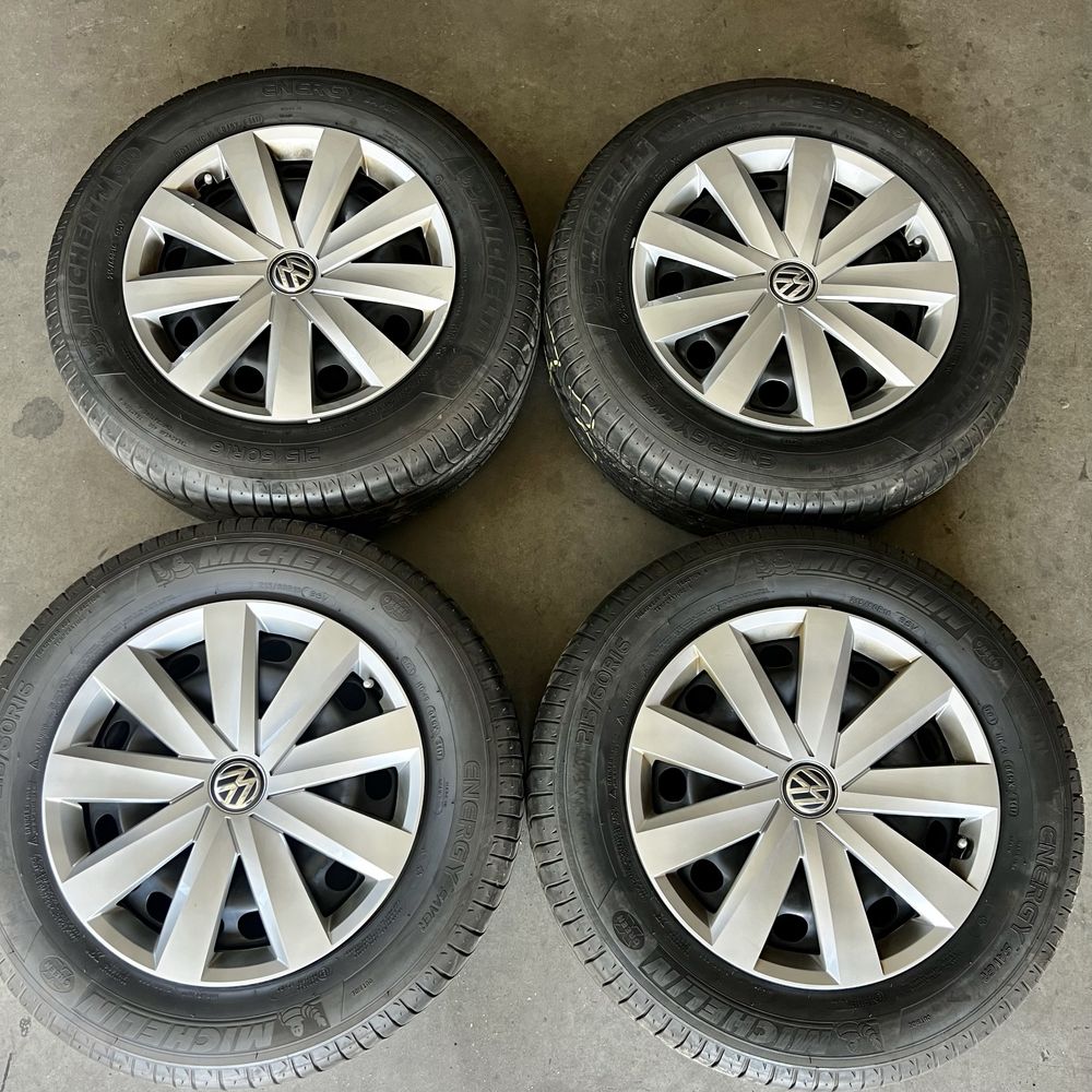 Roti de vara VW 16" / 5x112 / Jante tabla + anvelope