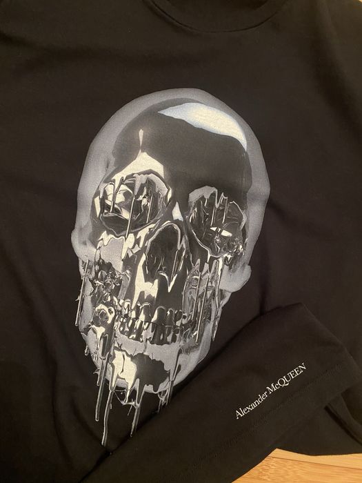 Tricou Alexander Mcqueen ice skull