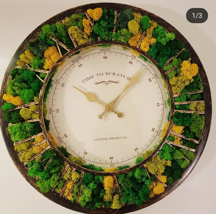 Ceas cu licheni stabilizati