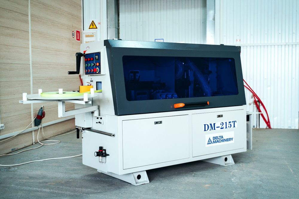 Полуавтоматический кромкооблицовочный станок DELTAMACHINERY DM-215T