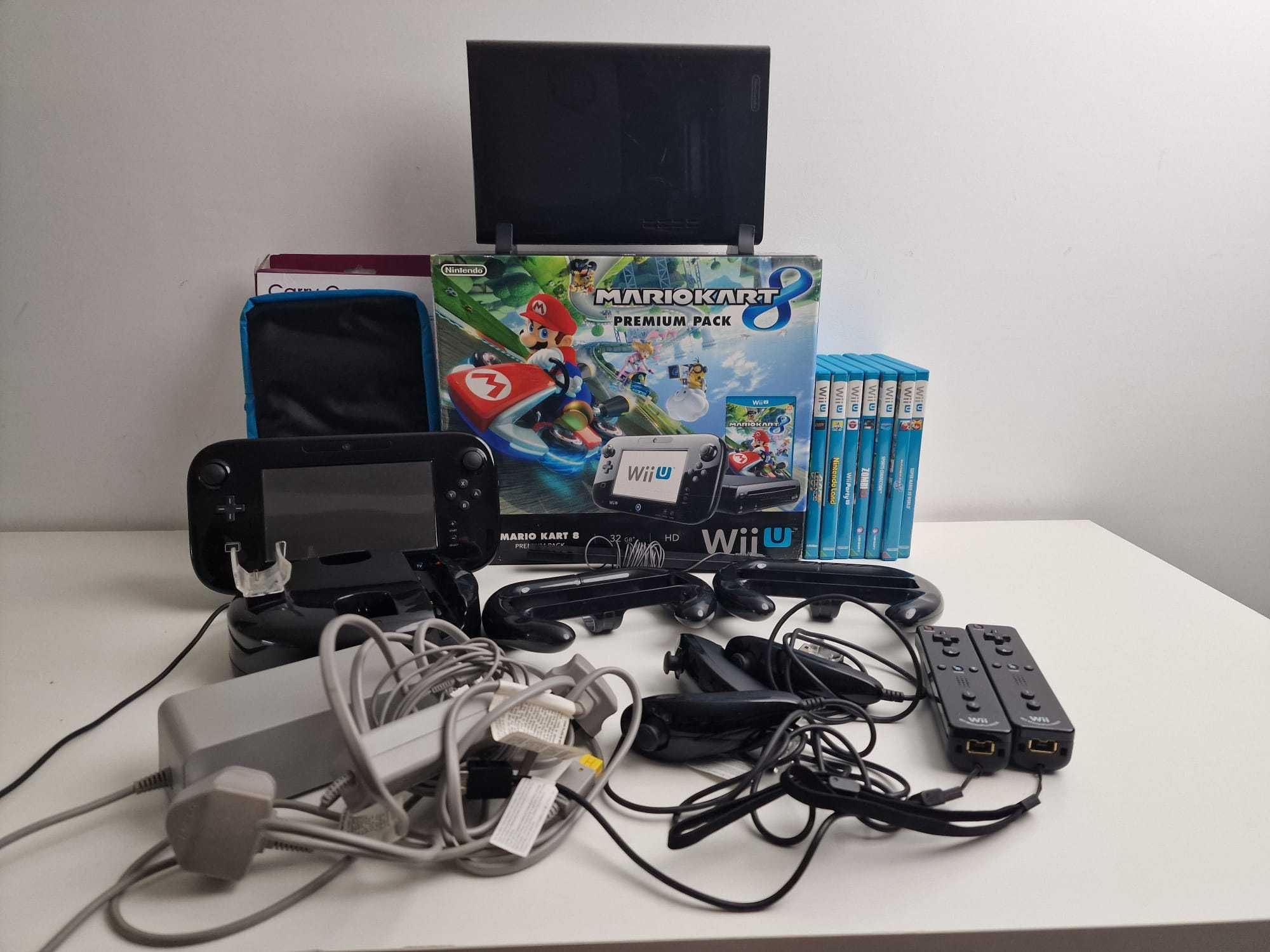 Consola Nintendo wii U Mario Kart 8 Gamepad Jocuri Controler Nunchuk