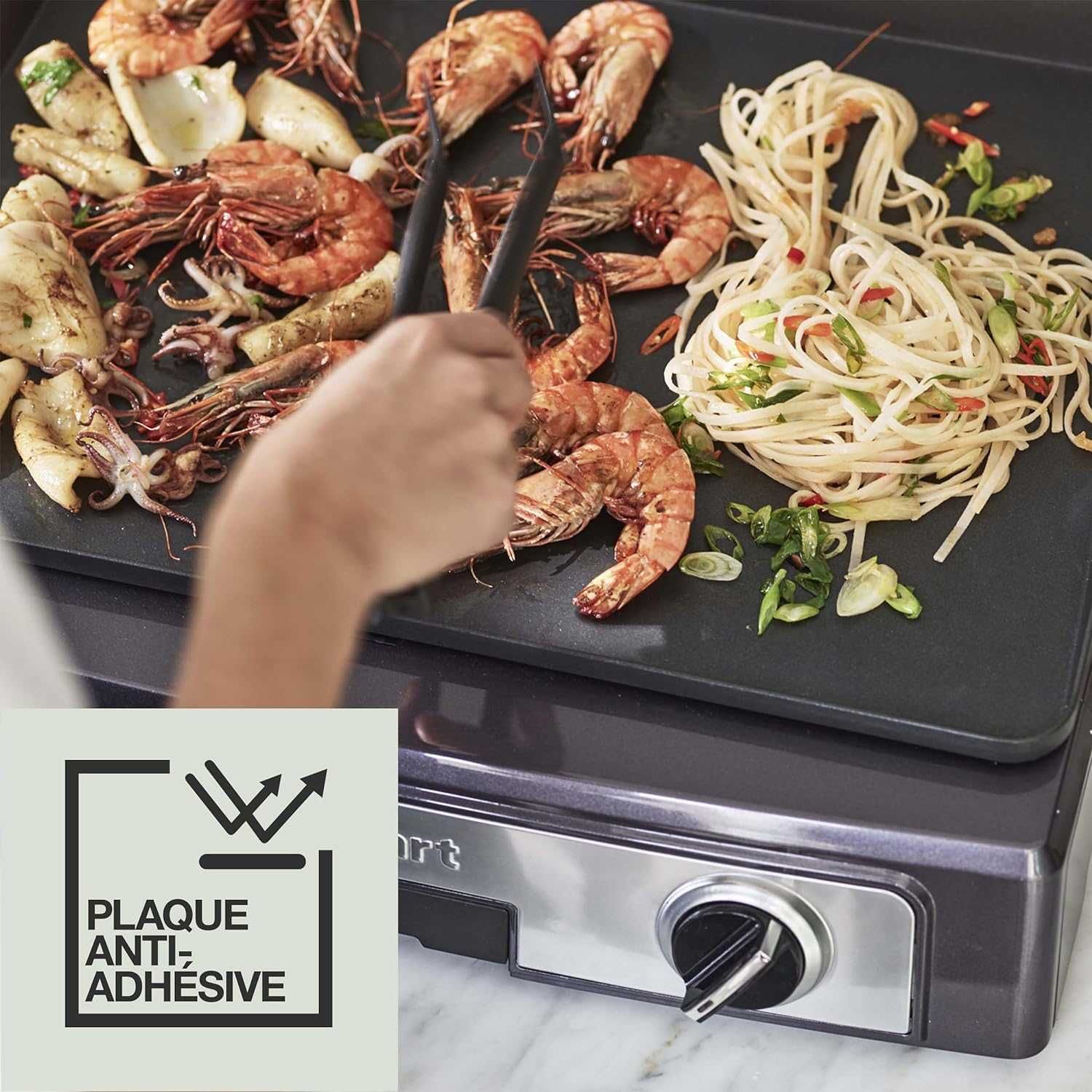 Скара Грил плоча Планча Барбекю Cuisinart Plancha Elite Grill 2200 W