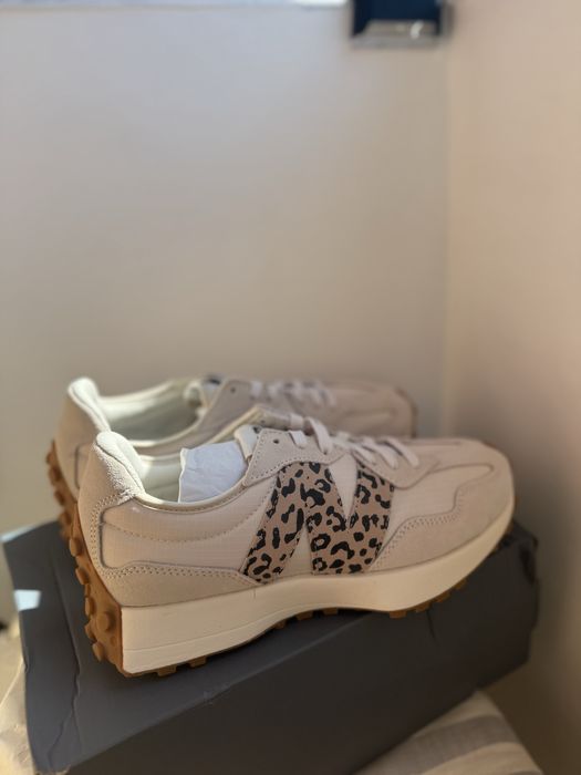 New Balance 327 bej cu model leopard marimea 43 noi originali