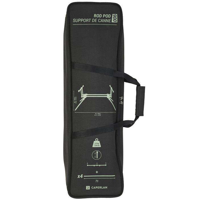 Rod pod 900 Pescuit la crap - No Size - produs resigilat Decathlon