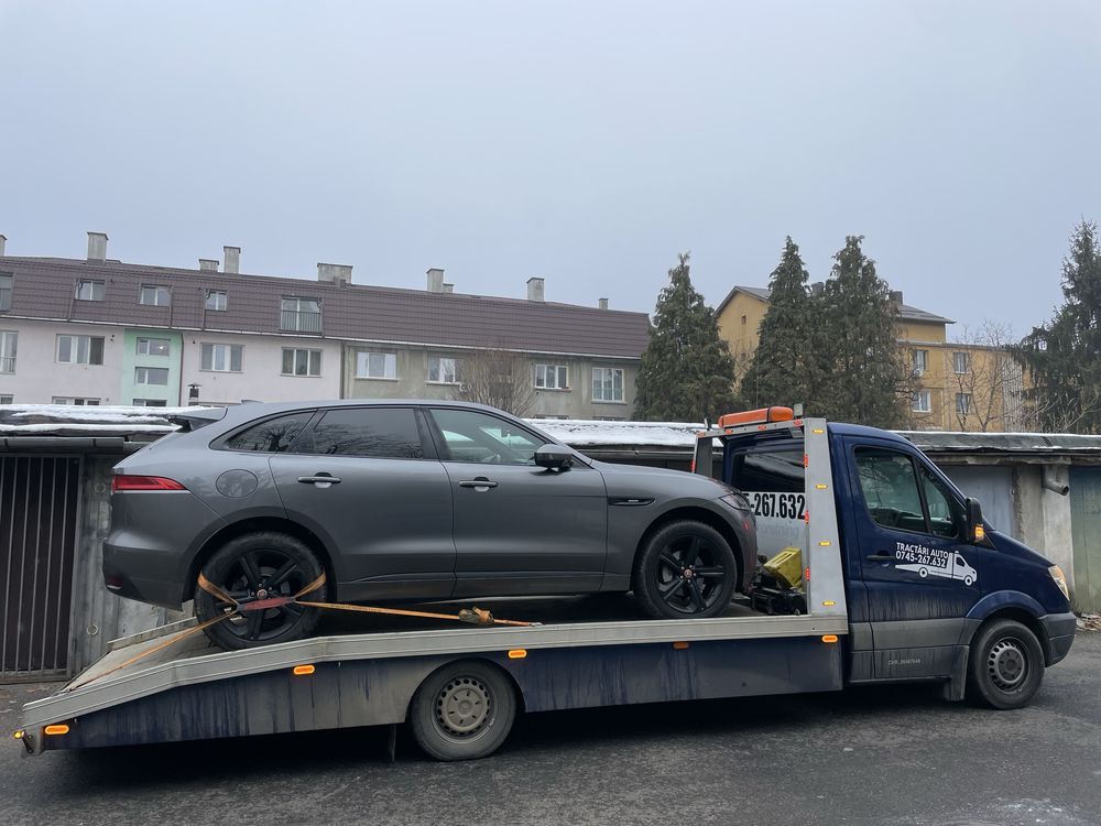 Tractari Auto / Platforma /Non-Stop /24-24/ Transport Auto