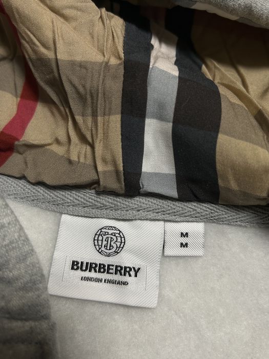 Hanorac Burberry cu gluga M slim fit