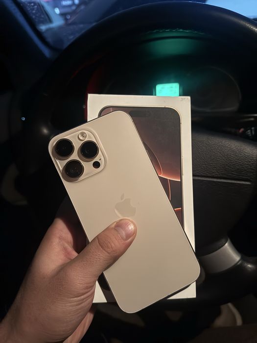 Iphone 16pro max dual sim 256 Gb desert ideal