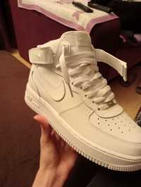 Nike Force one mid triple White