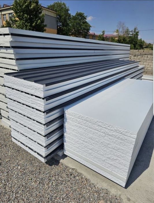 Сэндвич панель и Пенопласт утеплитель Penaplast vs Sendvich panel