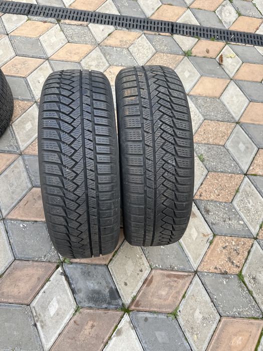 Set 4 anvelope 205/60 R16 Continental + Dunlop — 600 lei toate”