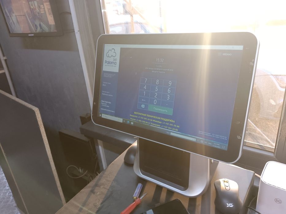 Моноблок POS терминал.