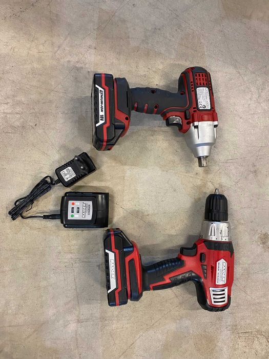 Гайковерт акум. Li-ion 18V мет.корпус 350Nm 1/2"CIW01 +Бормашина акум.