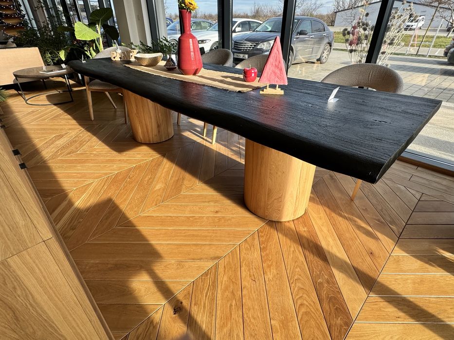 Masa lemn masiv 300 cm