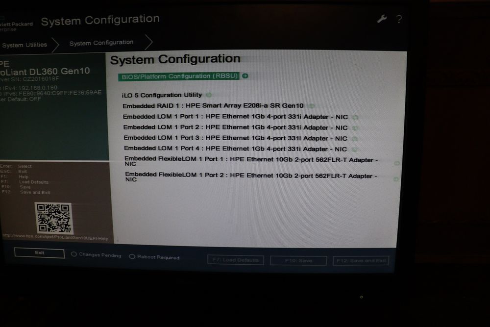 Server HPE DL360 Gen 10 8SFF 40Cores 128Gb 2666MHz E208i-a SR 1600W