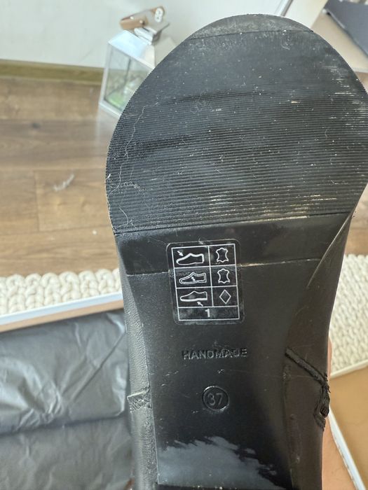 Дамски ботуши HANDMADE от естествена кожа