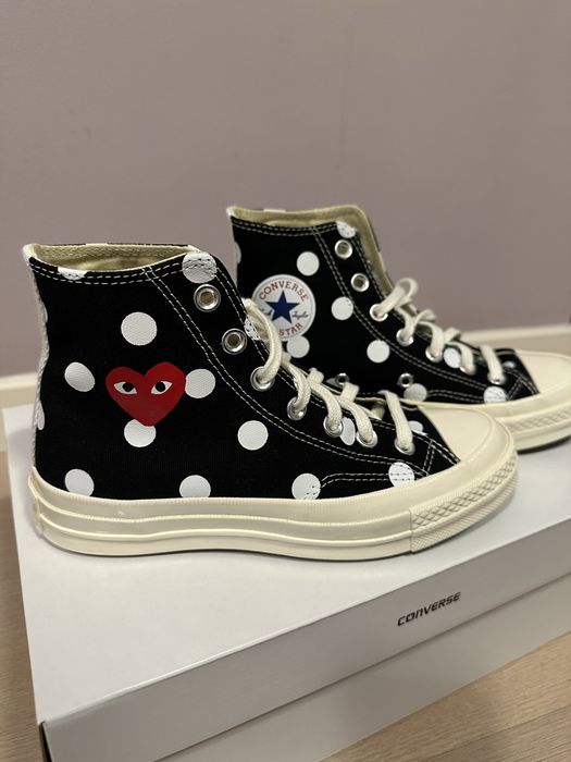 Play Converse Polka Dot Black