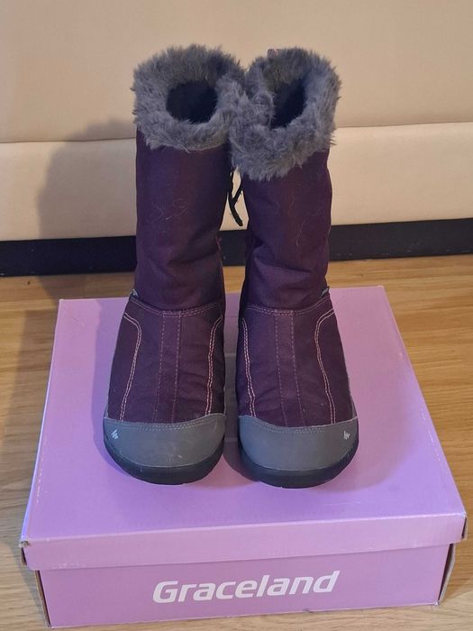 Cizme de iarna imblanite, marime 35