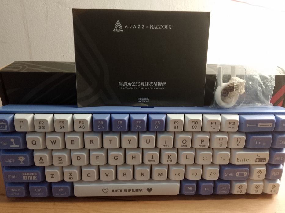 механическая клавиатура ajazz ak680
