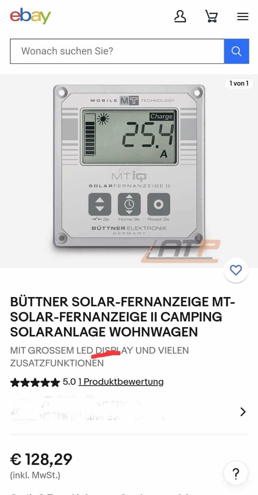 Buttner Elektronik MT4000IQ,  MT IQ solar, Votronic Charge Control