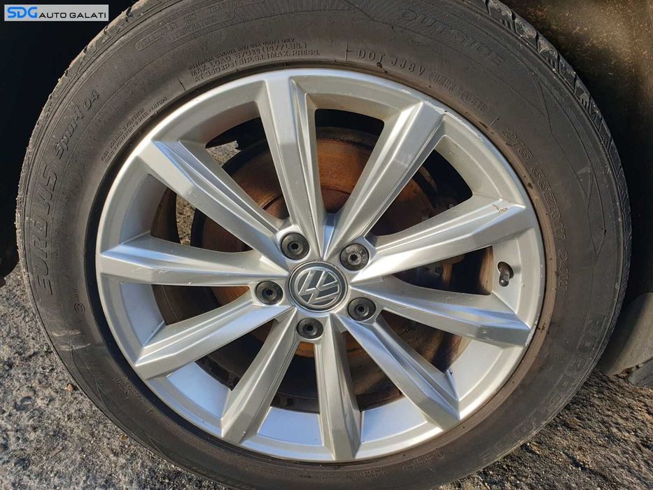 Set 4 Jante Roti Aliaj 215 55 17 R17 Helsinki 5x112 Volkswagen Golf 7 2013 - 2017 [C3931]