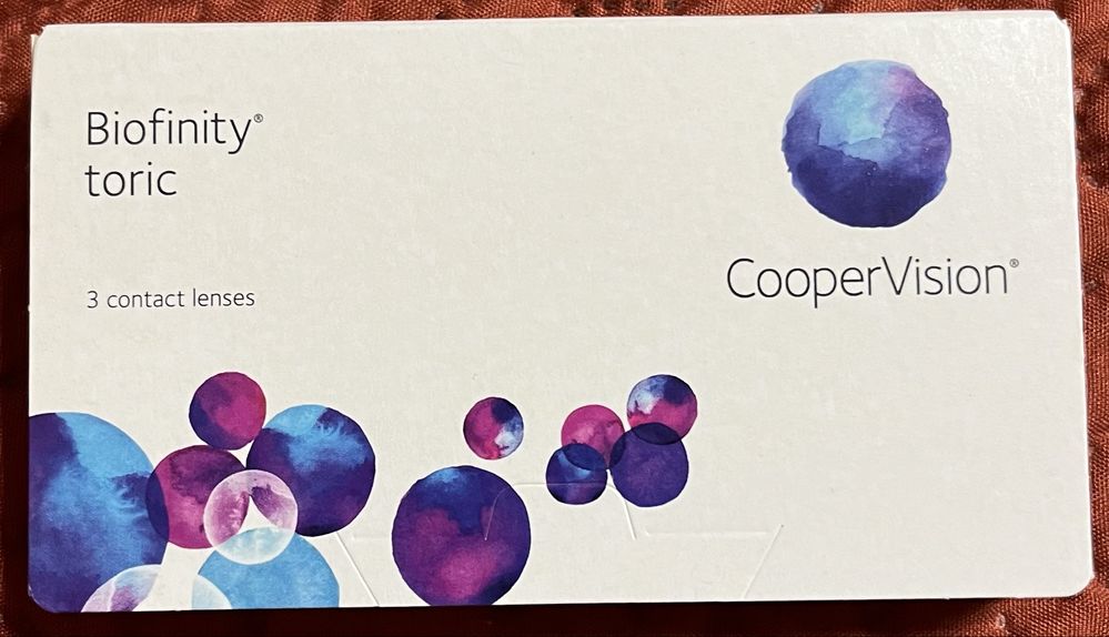 Конткактни лещи Biofinity toric