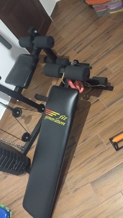 Banca abdomen reglabilă