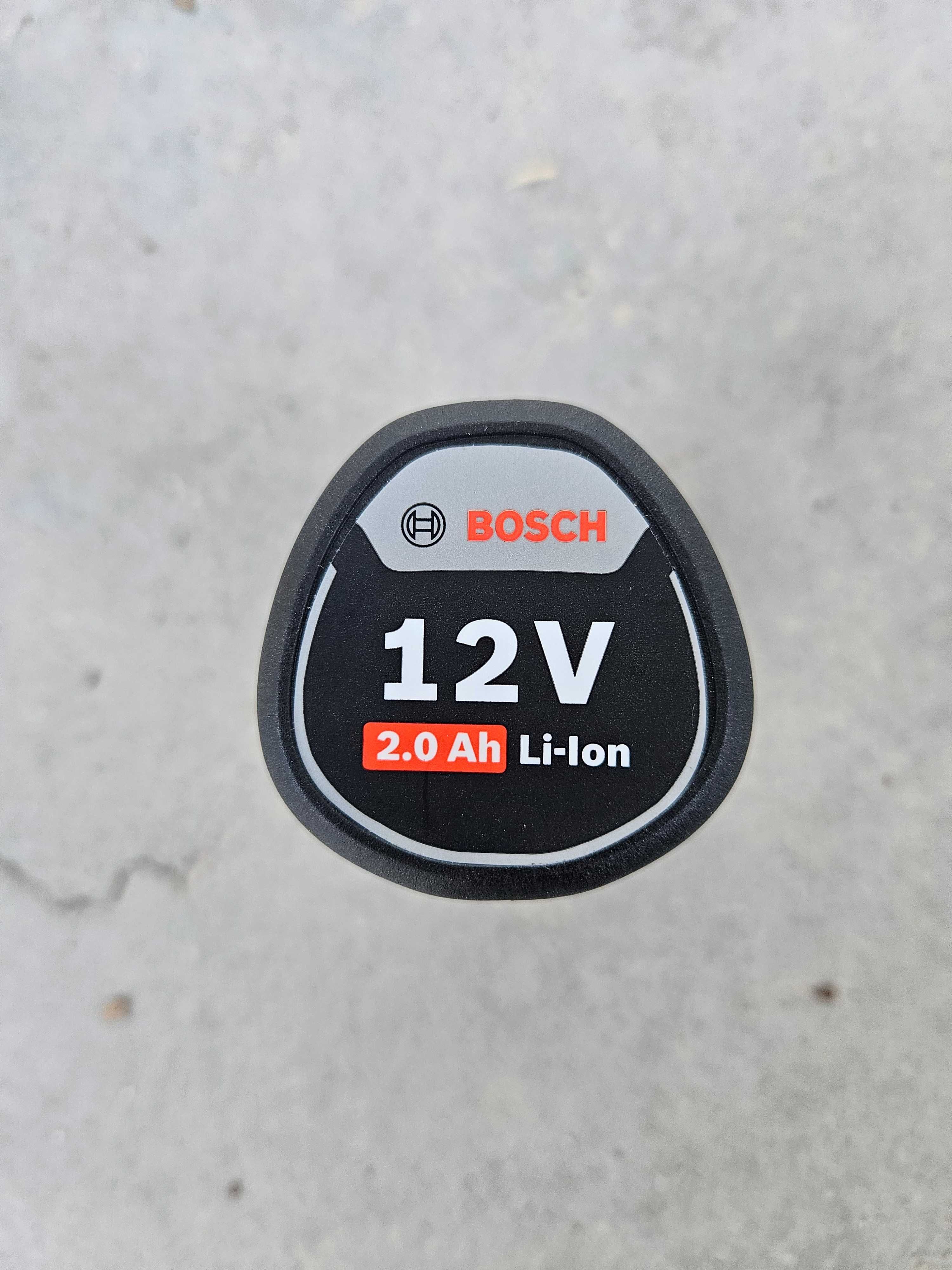 Чисто нова оригинална акумулаторна батерия Bosch GBA 12v, 2.0 Ah