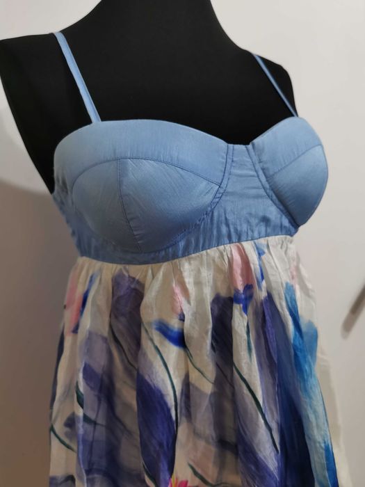 Rochie fetițe din mătase naturală