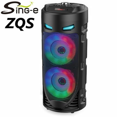 БЕПУЛ Доставка,Bluetooth Караоке Колонка ZQS4239/4239S +Симли Микрофон