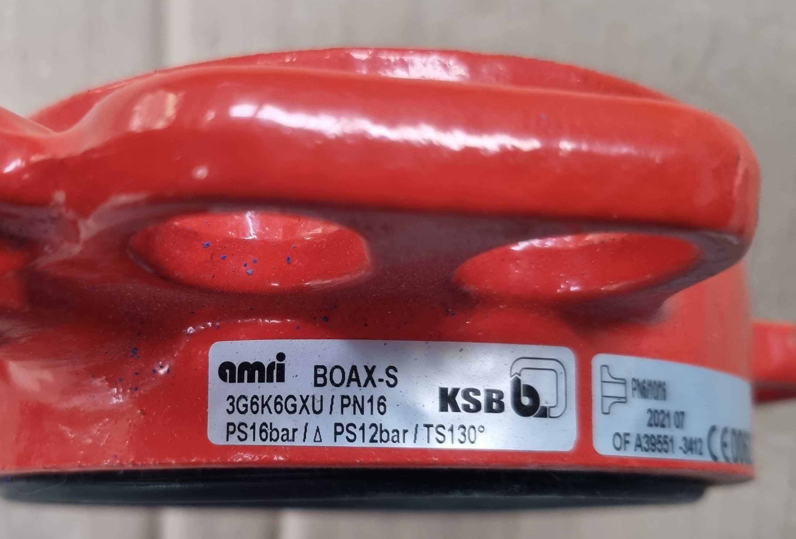 KSB Amir Boax-S Бътерфлай кран 3G6K6GXU/PN16