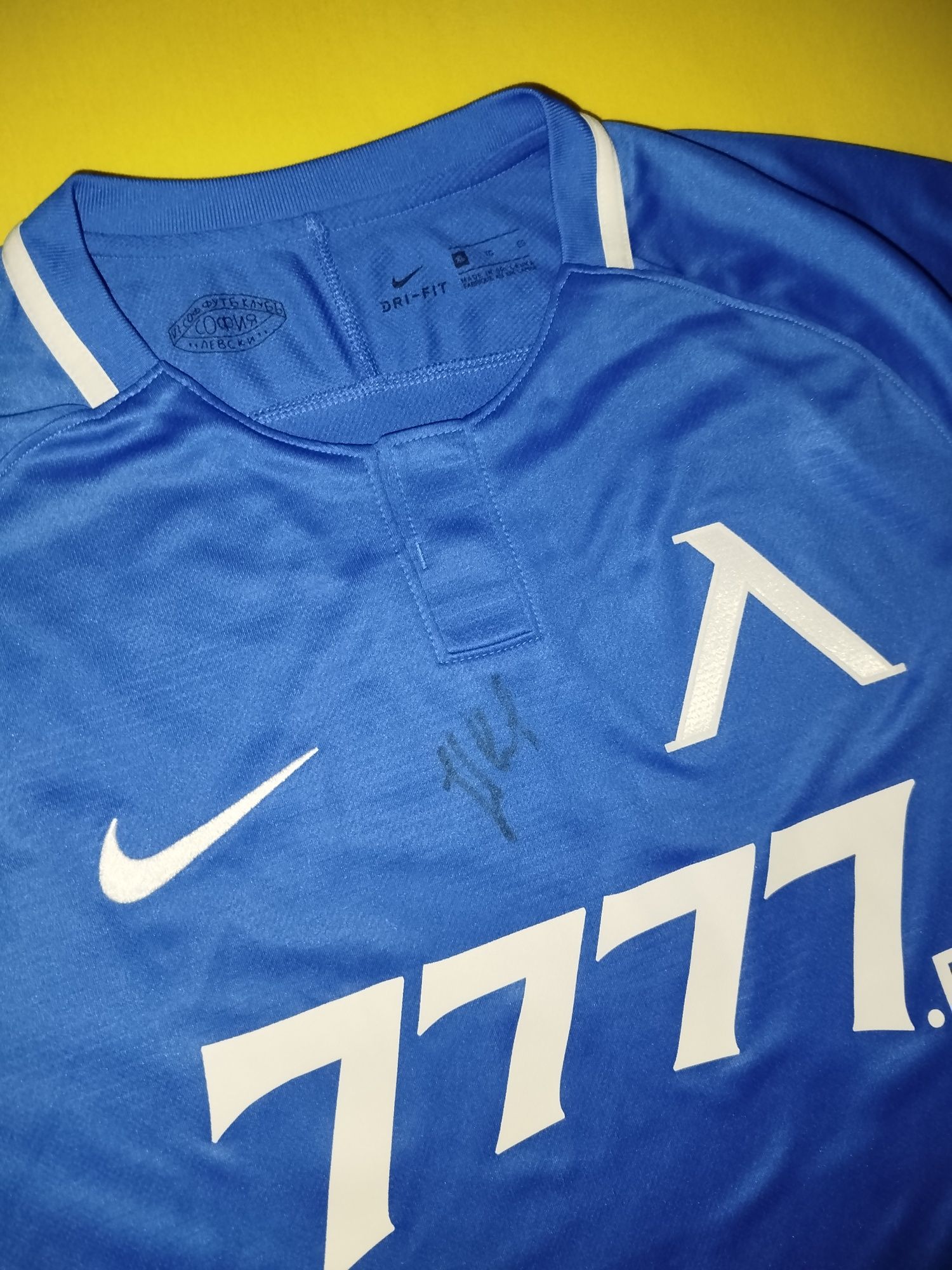 Фланелка на Левски NIKE® 7777 - сезон 2019/2020г. - размер XL