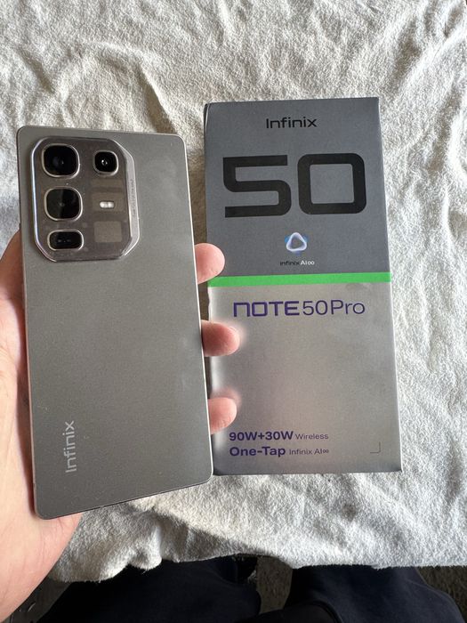 infinix not 50 pro pamit 12+6 ga 256g holati ideal karopka dak bor