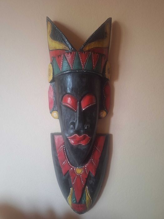 Colecție de 4 măști africane-vandute impreuna sau individual
