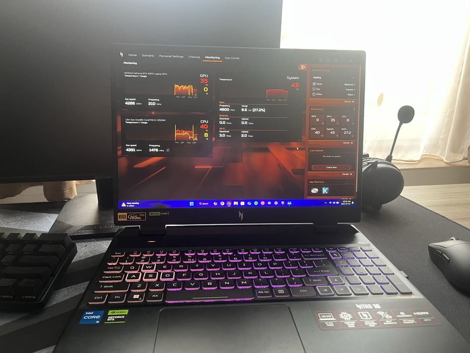 leptop acer nitro AN16-51