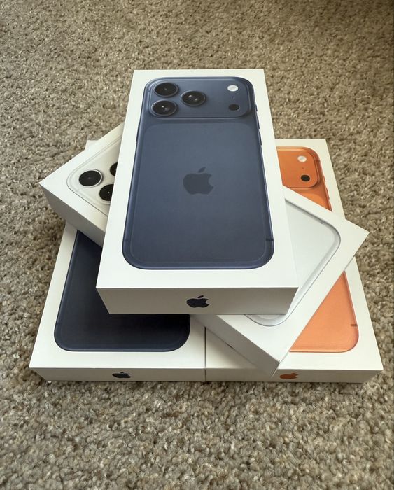 Ape iPhone 17 Pro MaX | Nou | Sigilat | Garantie | Blue Orange Silver