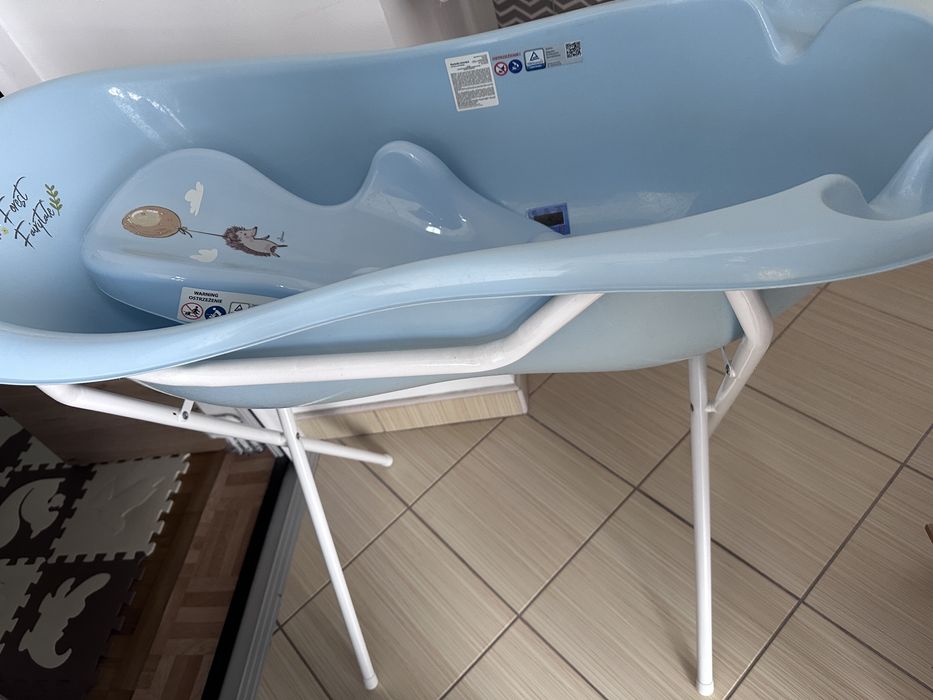 Cadita cu suport metalic si reductor Tega Baby pentru bebelus