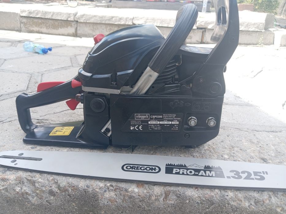 Бензинов верижен трион scheppach CSP5300tl