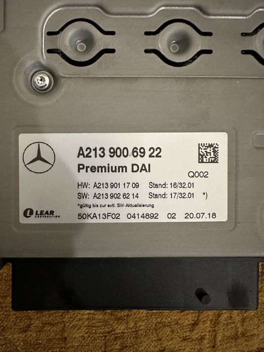 Amplificator Burmester Mercedes E W213, CLS C257 : A2139006922