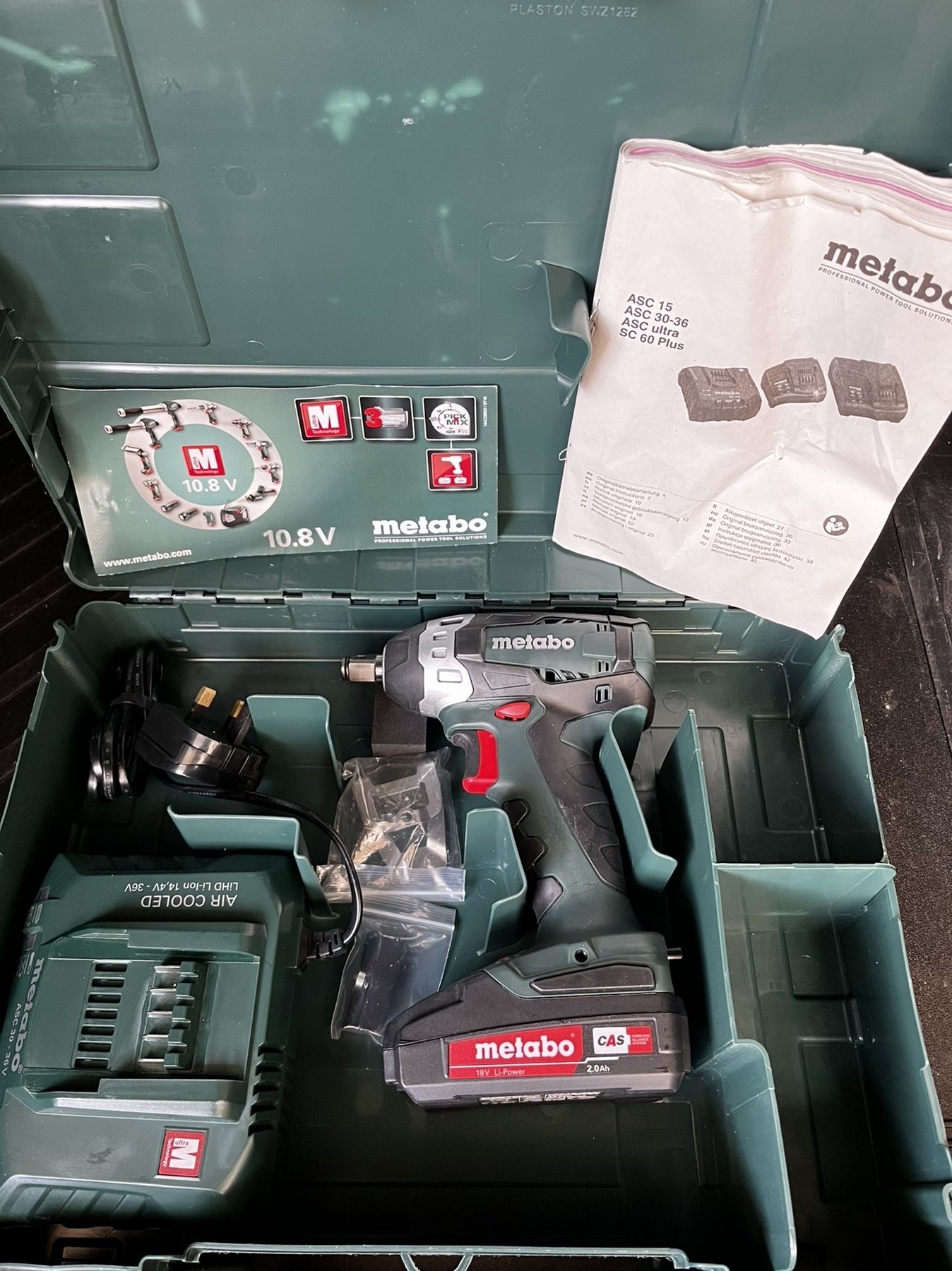 Чисто нов гайковерт Metabo SSW 18 LTX 200