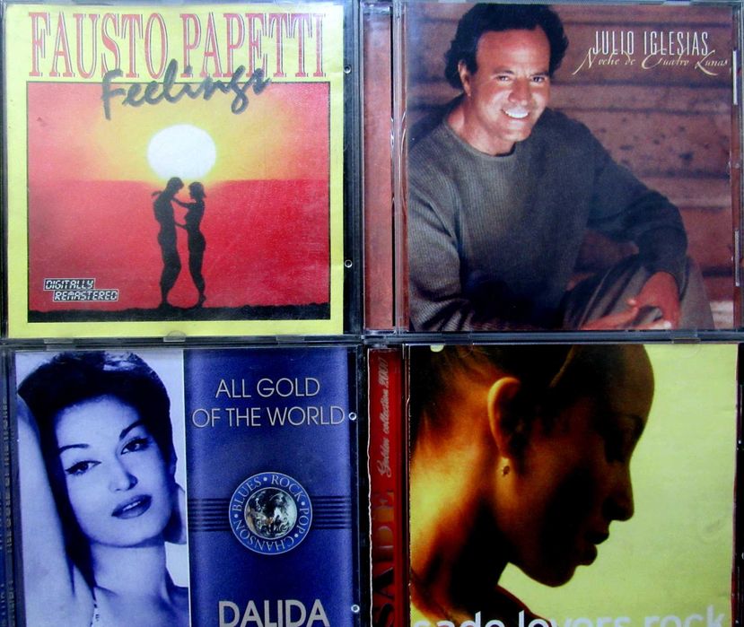 Аудио CD (Jazz/Rock), прозрачные самоклеющиеся пакетики
