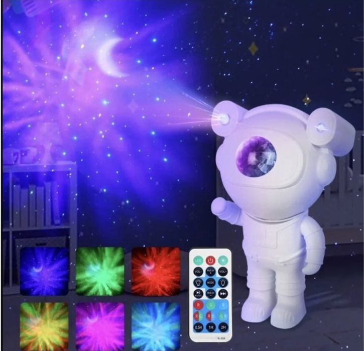 Лампа астронавт прожектор, LED, дистанционно