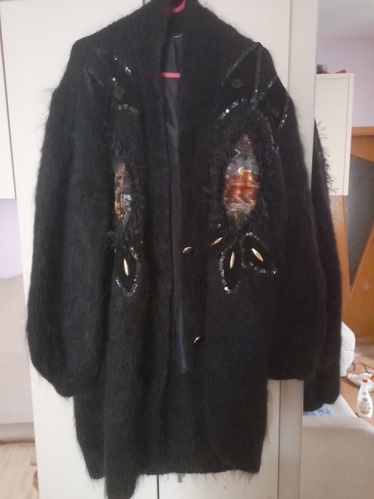 Pulover, cardigan negru